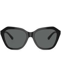 Emporio Armani - Cat-Eye Frame Sunglasses - Lyst