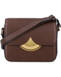 Sessun - Lizard-Effect Leather Small Shoulder Bag - Lyst