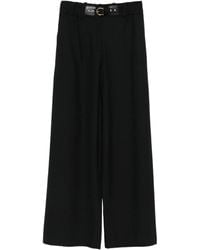 Maje - Pantalones De Traje Anchos - Lyst