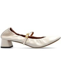 Lanvin - Escarpins En Cuir À Talon 40 Mm - Lyst