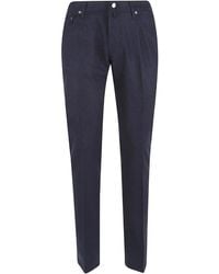 Jacob Cohen - Pantaloni Con Applicazione Logo - Lyst
