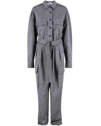 Frankie Shop - Linda Belted Jumpsuit - Lyst