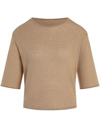 12 STOREEZ - Mei Silk-Cotton T-Shirt - Lyst