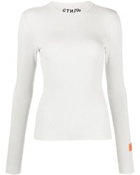 Heron Preston - Sweater Met Logoprint - Lyst