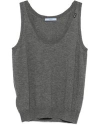 Prada - Cashmere Tank Top - Lyst