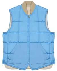 Fortela - Zip-Fastening Quilted Gilet - Lyst