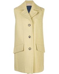 Marni Gilet Met Enkele Rij Knopen - Groen