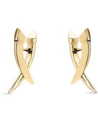 Shaun Leane - Sabre Mini Crossover Earrings - Lyst