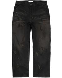 ALEXANDER DIGENOVA - Underground Paint-Splatter Straight-Leg Pants - Lyst