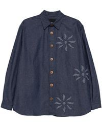 LABRUM LONDON - Olokun Flower デニムシャツ - Lyst