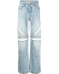 Amiri - Mx-3 Jeans With Mesh Inserts - Lyst