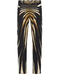 Roberto Cavalli - Gestreifte Hose - Lyst