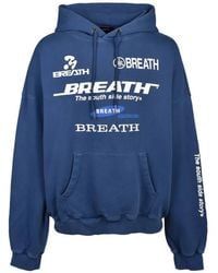 BREATH - Company Graphic-Print Hoodie - Lyst