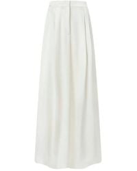 Pinko - Wide-Leg-Hose mit Bundfalten - Lyst