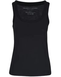 Majestic Filatures - Scoop-Neck Tank Top - Lyst