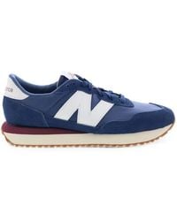 New Balance - 237 Logo-Patch Sneakers - Lyst