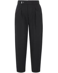 PNTS - Jino Pleated Trousers - Lyst