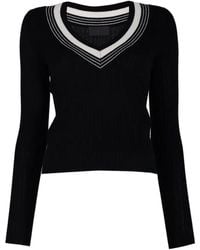 Nili Lotan - Aziel Ribbed-Knit Sweater - Lyst