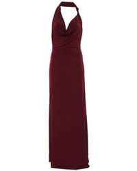 Aniye By - Knot Norah Halterneck Cowl-Neck Maxi Dress - Lyst