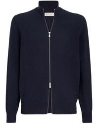 Brunello Cucinelli - Cardigan En Cachemire À Col Montant - Lyst