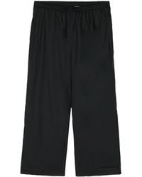 Baserange - Drawstring-waistband Cotton Trousers - Lyst