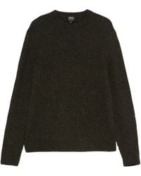 A.P.C. - Pull À Col Rond - Lyst