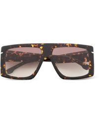 Victoria Beckham - Flat-Top Square-Frame Sunglasses - Lyst