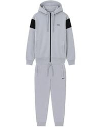 BOSS - Logo-Print Tracksuit - Lyst