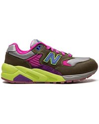 New Balance - X Stray Rats Mt580 "Dark Moss/Cosmic Grape" Sneakers - Lyst