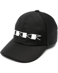 Rick Owens - Logo-embroidered Baseball Cap - Lyst