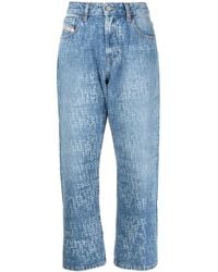 DIESEL - 1999 Loose-Fit Straight-Leg Jeans - Lyst