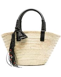 Alanui - Borsa Tote Icon Palm Leaf Piccola - Lyst