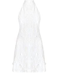 OW Collection - Wynn Halterneck Mini Dress - Lyst