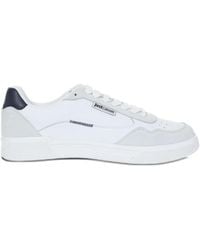 Just Cavalli - Leather Panel Sneakers - Lyst