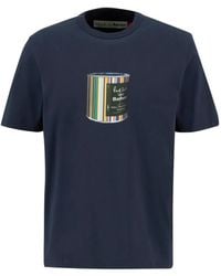 Barbour - Katoenen T-Shirt - Lyst