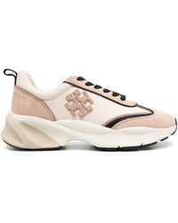 Tory Burch - Femme Sneakers En Cuir Good Luck 30 Mm - Lyst