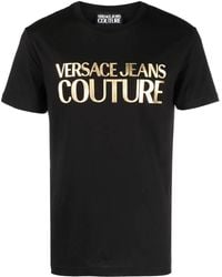 Versace Jeans Couture - Institutional Logo T-shirt - Lyst