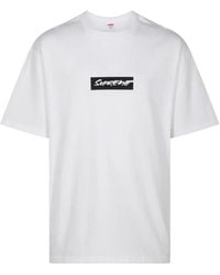 Supreme - X Futura T-Shirt Mit Box-Logo - Lyst