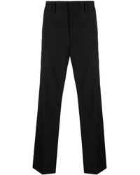 Patrizia Pepe - Straight-Leg Pressed-Crease Trousers - Lyst