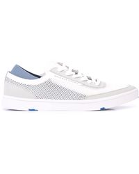 Orlebar Brown Zapatillas Larson con perforaciones - Blanco