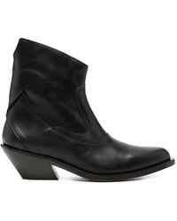 NULLUS - Bottines En Cuir Western 1 - Lyst