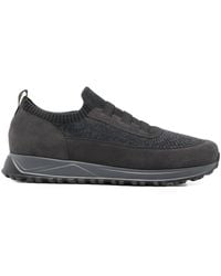 Doucal's - Ribbed-Panel Sneakers - Lyst