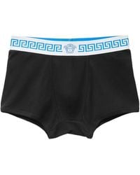 Versace - Ribbed Cotton-Jersey Trunk - Lyst