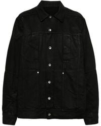 Rick Owens - Worker Cotton Shirt Jacket - Lyst