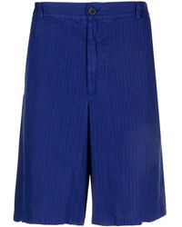 120% Lino - Linnen Bermuda Shorts - Lyst