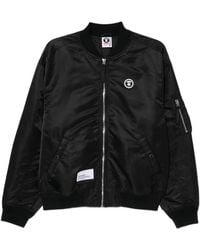 Aape By A Bathing Ape - Logo Bomber Jacket - Lyst