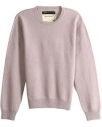 Frenckenberger - Crew-Neck Ribbed-Trim Sweater - Lyst