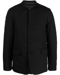 Moorer - Single-Breasted Padded Jacket - Lyst