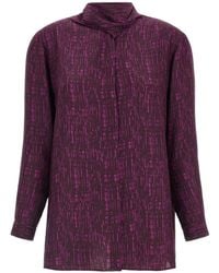 Gianluca Capannolo - Katherine Abstract-Print Silk Shirt - Lyst