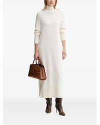 BOSS - Fagliatelle Midikleid Mit Rollkragen - Lyst